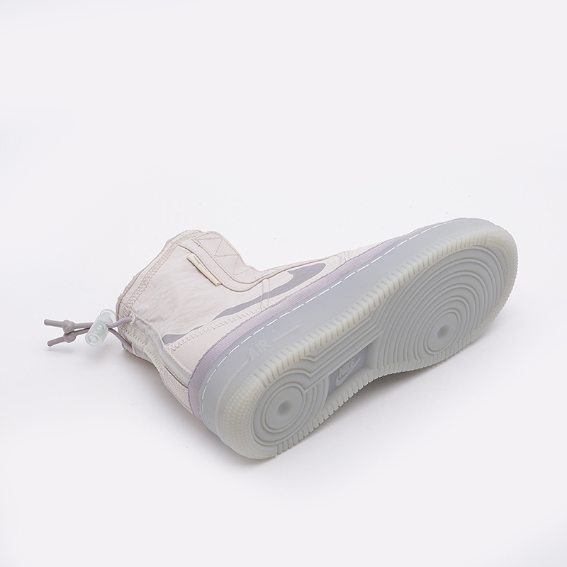 женские бежевые кроссовки Nike WMNS Air Force 1 Shell BQ6096-002 - цена, описание, фото 5